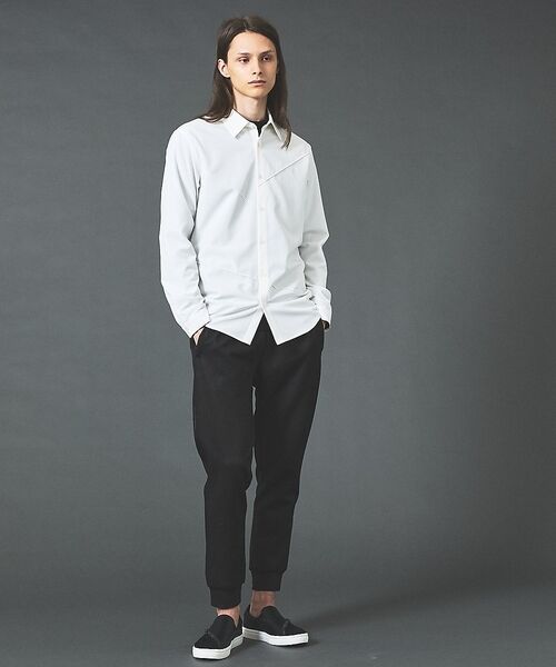 5351POUR LES HOMMES / 5351プール・オム パンツ | 【セットアップ対応】エンボス ストレッチ スウェード ジョガーパンツ【予約】 | 詳細17
