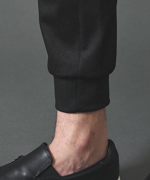 5351POUR LES HOMMES / 5351プール・オム パンツ | 【セットアップ対応】エンボス ストレッチ スウェード ジョガーパンツ【予約】 | 詳細13