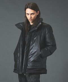 5351POUR LES HOMMES / 5351プール・オム ダウンジャケット・ベスト | レザーダウン × ムートンジャケット【予約】