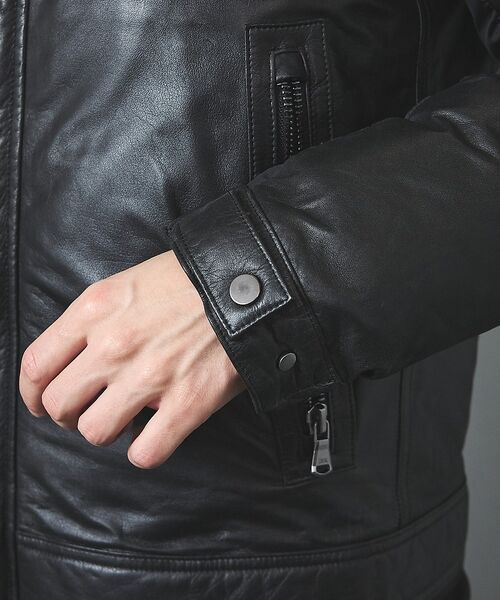 5351POUR LES HOMMES / 5351プール・オム ダウンジャケット・ベスト | レザーダウン × ムートンジャケット【予約】 | 詳細16