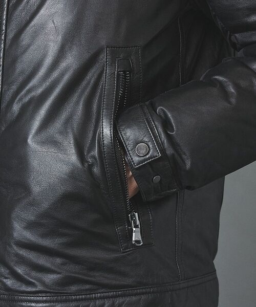 5351POUR LES HOMMES / 5351プール・オム ダウンジャケット・ベスト | レザーダウン × ムートンジャケット【予約】 | 詳細17