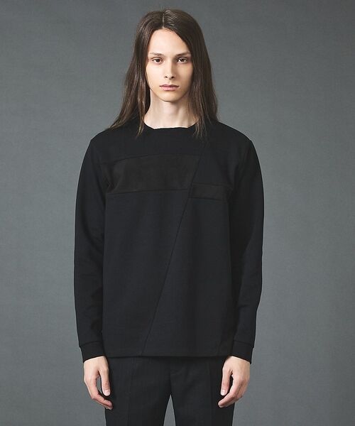 5351POUR LES HOMMES / 5351プール・オム Tシャツ | コンビネーション スエード 長袖Tシャツ【予約】 | 詳細4