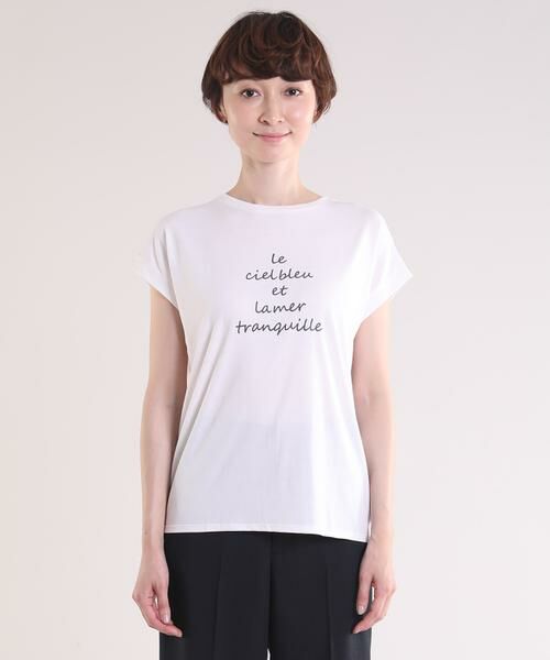 7-IDconcept / セブンアイディーコンセプト Tシャツ | 《大きいサイズ》ロゴプリントTシャツ | 詳細2