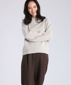 モックネックニット《VICTORIA PREMIUM WOOL》