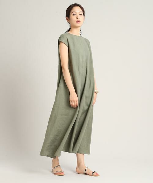 セール リネンロングワンピース Monti ミニ丈 ひざ丈ワンピース 7 Idconcept セブンアイディーコンセプト ファッション通販 タカシマヤファッションスクエア