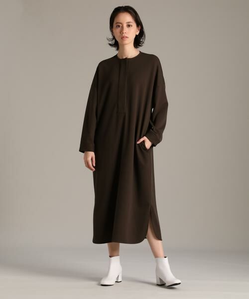 セール ジャージ素材ワンピース ミニ丈 ひざ丈ワンピース 7 Idconcept セブンアイディーコンセプト ファッション通販 タカシマヤファッションスクエア