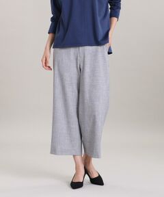 7-IDconcept / セブンアイディーコンセプト その他パンツ | 《大きいサイズ》クロップドストレートパンツ