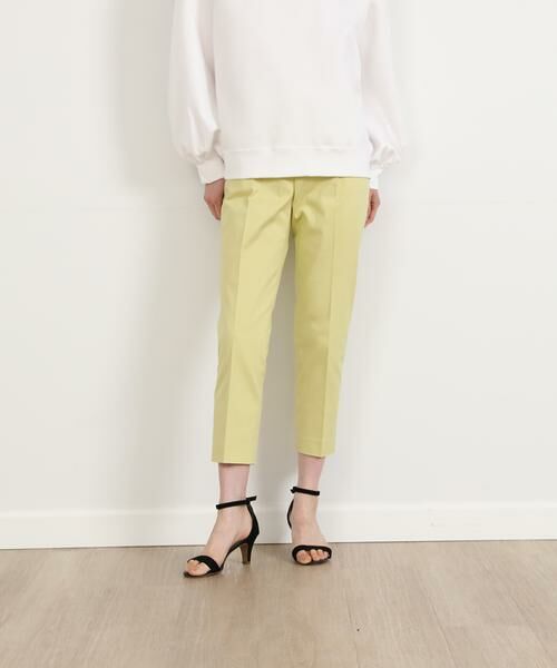 7-IDconcept / セブンアイディーコンセプト ショート・ハーフ・半端丈パンツ | ベーシックコットンストレートパンツ | 詳細1