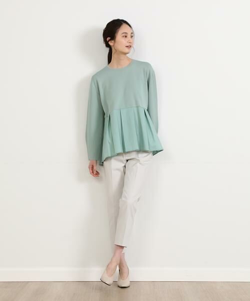 7-IDconcept / セブンアイディーコンセプト ショート・ハーフ・半端丈パンツ | ベーシックコットンストレートパンツ | 詳細10