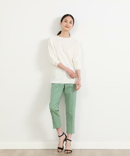 7-IDconcept / セブンアイディーコンセプト ショート・ハーフ・半端丈パンツ | ベーシックコットンストレートパンツ | 詳細11
