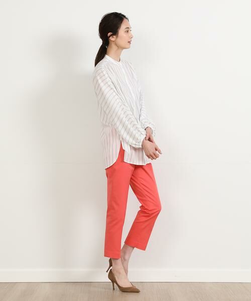 7-IDconcept / セブンアイディーコンセプト ショート・ハーフ・半端丈パンツ | ベーシックコットンストレートパンツ | 詳細8