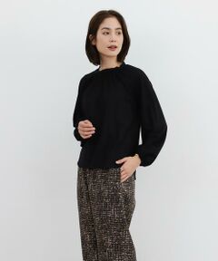 7-IDconcept / セブンアイディーコンセプト カットソー | フロントギャザーツイルカットソー