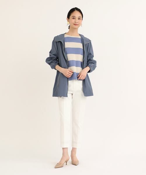 7-IDconcept / セブンアイディーコンセプト ショート・ハーフ・半端丈パンツ | コットンポリエステルストレッチベーシックパンツ | 詳細20