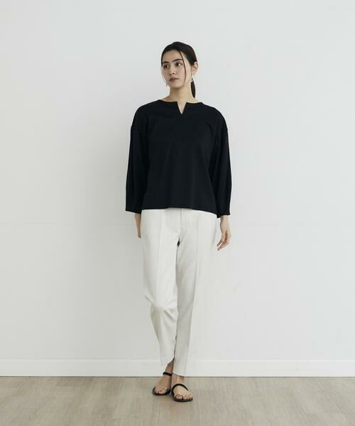 7-IDconcept / セブンアイディーコンセプト ショート・ハーフ・半端丈パンツ | ノータックパンツ | 詳細10