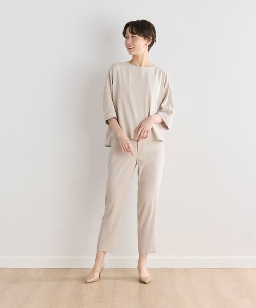 7-IDconcept / セブンアイディーコンセプト ショート・ハーフ・半端丈パンツ | ベーシックノータックパンツ | 詳細10