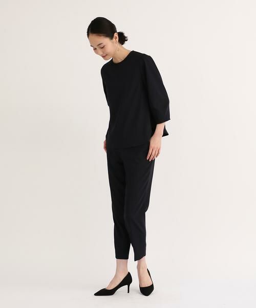 7-IDconcept / セブンアイディーコンセプト ショート・ハーフ・半端丈パンツ | ベーシックノータックパンツ | 詳細3