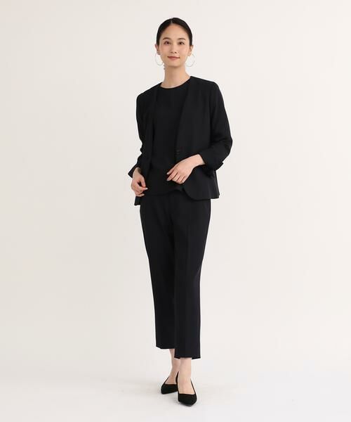 7-IDconcept / セブンアイディーコンセプト ショート・ハーフ・半端丈パンツ | ベーシックノータックパンツ | 詳細5