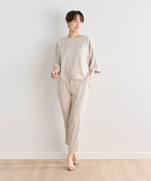 7-IDconcept / セブンアイディーコンセプト ショート・ハーフ・半端丈パンツ | ベーシックノータックパンツ | 詳細8