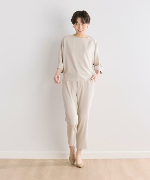 7-IDconcept / セブンアイディーコンセプト ショート・ハーフ・半端丈パンツ | ベーシックノータックパンツ | 詳細9