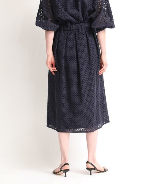 7-IDconcept / セブンアイディーコンセプト ミニ・ひざ丈スカート | レースタックスカート | 詳細15