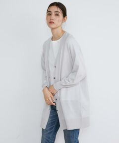 7-IDconcept / セブンアイディーコンセプト カーディガン・ボレロ | ドライタッチロングカーディガン