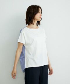 サイドタックドッキングカットソー《SUPER COOL TOUCH COTTON》