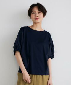 《大きいサイズ》ドッキングカットソー《SUPER COOL TOUCH COTTON》