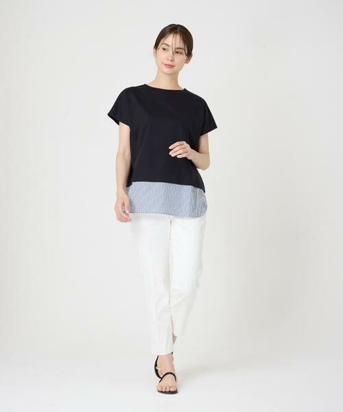 7-IDconcept / セブンアイディーコンセプト Tシャツ | 裾ドッキングカットソー | 詳細6