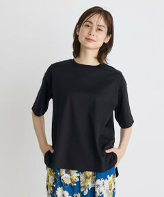 ラウンドヘムTシャツ《SUPER COOL TOUCH COTTON》