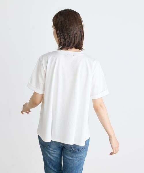 7-IDconcept / セブンアイディーコンセプト Tシャツ | 《大きいサイズ》フレアシルエットカットソー | 詳細11