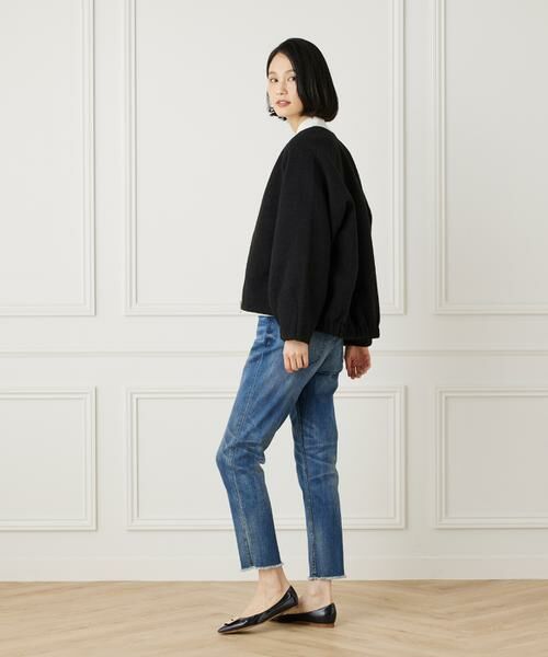 7-IDconcept / セブンアイディーコンセプト ブルゾン | 《大きいサイズ》ライトニットブルゾン | 詳細8