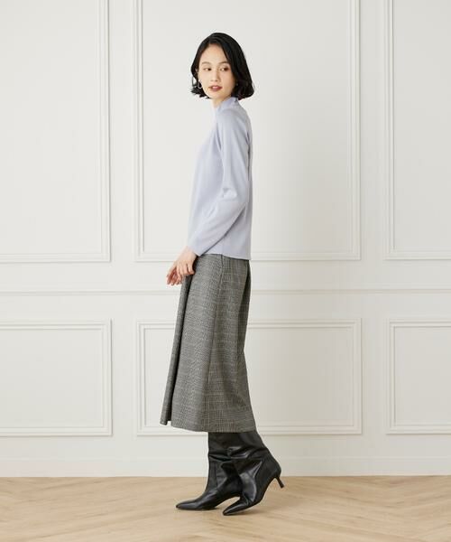 7-IDconcept / セブンアイディーコンセプト ニット・セーター | 《大きいサイズ》ベーシックハイネックニット | 詳細12