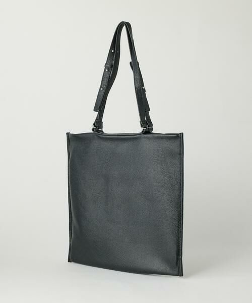 7-IDconcept / セブンアイディーコンセプト トートバッグ | カウレザーシンプルデザイン薄マチトート | 詳細11