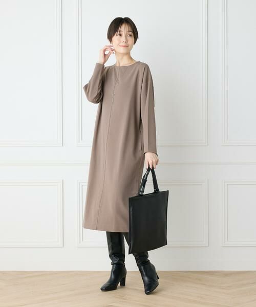 7-IDconcept / セブンアイディーコンセプト トートバッグ | カウレザーシンプルデザイン薄マチトート | 詳細20