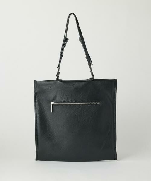 7-IDconcept / セブンアイディーコンセプト トートバッグ | カウレザーシンプルデザイン薄マチトート | 詳細13