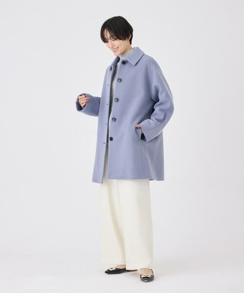 7-IDconcept / セブンアイディーコンセプト その他アウター | ステンカラーコート《Super110's Wool》 | 詳細13