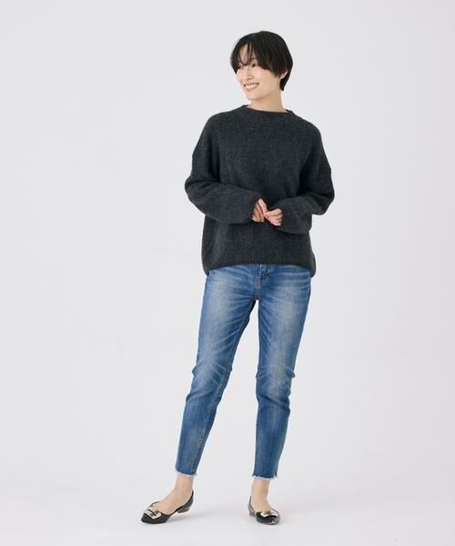7-IDconcept / セブンアイディーコンセプト ニット・セーター | ラクーンブレンドラメニット | 詳細10