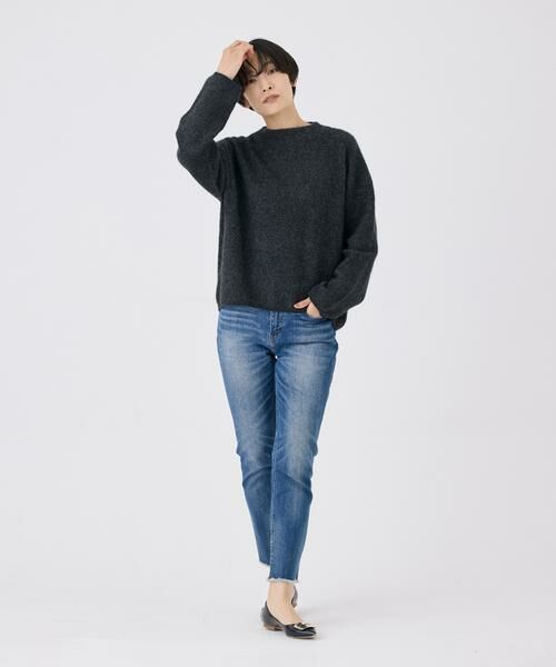 7-IDconcept / セブンアイディーコンセプト ニット・セーター | ラクーンブレンドラメニット | 詳細9
