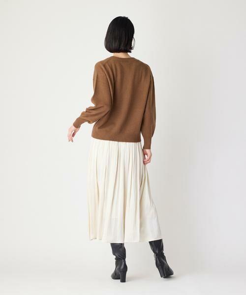 7-IDconcept / セブンアイディーコンセプト カーディガン・ボレロ | ウールブレンドVネックカーディガン | 詳細5