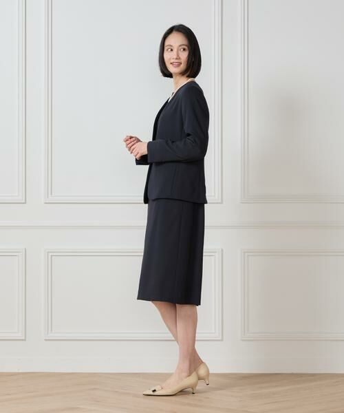 7-IDconcept / セブンアイディーコンセプト ミニ丈・ひざ丈ワンピース | 7分袖ワンピース | 詳細28