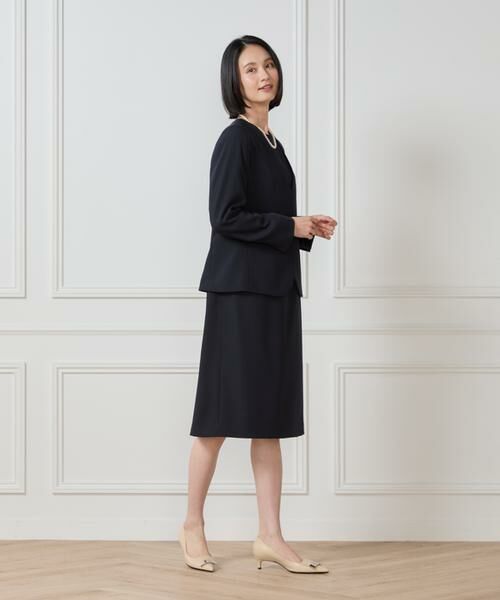 7-IDconcept / セブンアイディーコンセプト ミニ丈・ひざ丈ワンピース | 7分袖ワンピース | 詳細30