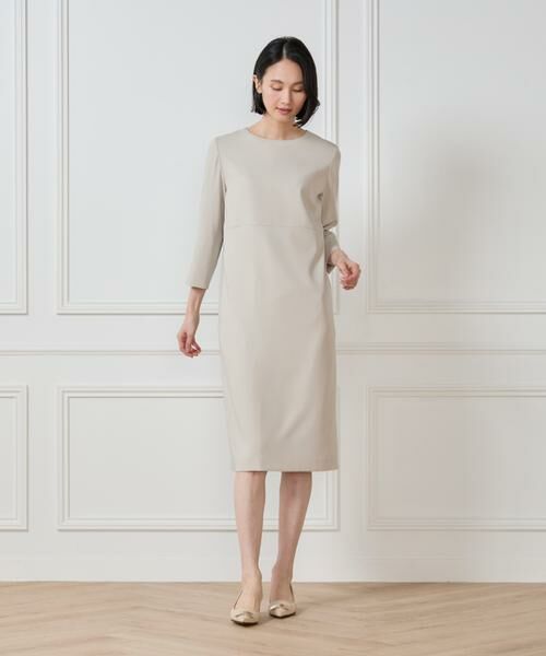7-IDconcept / セブンアイディーコンセプト ミニ丈・ひざ丈ワンピース | 7分袖ワンピース | 詳細18