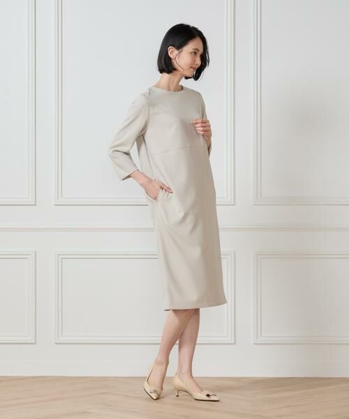 7-IDconcept / セブンアイディーコンセプト ミニ丈・ひざ丈ワンピース | 7分袖ワンピース | 詳細19