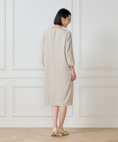 7-IDconcept / セブンアイディーコンセプト ミニ丈・ひざ丈ワンピース | 7分袖ワンピース | 詳細20