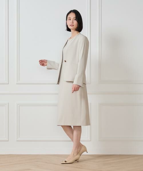 7-IDconcept / セブンアイディーコンセプト ミニ丈・ひざ丈ワンピース | 7分袖ワンピース | 詳細22