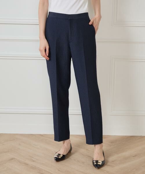 7-IDconcept / セブンアイディーコンセプト スラックス・ドレスパンツ | フクレジャカード センタープレスパンツ | 詳細11