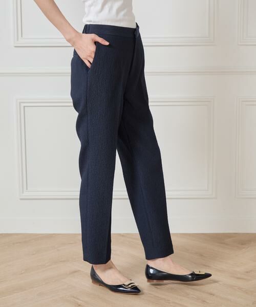 7-IDconcept / セブンアイディーコンセプト スラックス・ドレスパンツ | フクレジャカード センタープレスパンツ | 詳細12