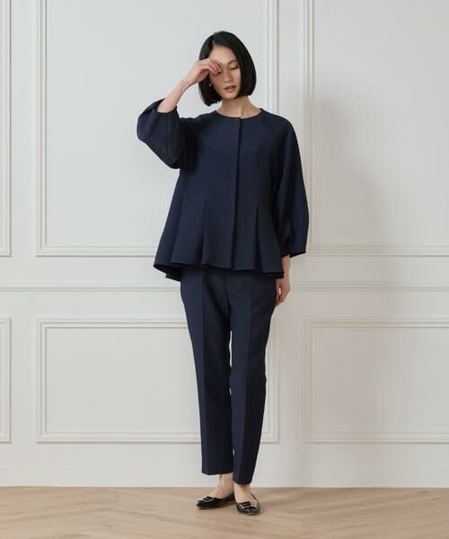 7-IDconcept / セブンアイディーコンセプト スラックス・ドレスパンツ | フクレジャカード センタープレスパンツ | 詳細2