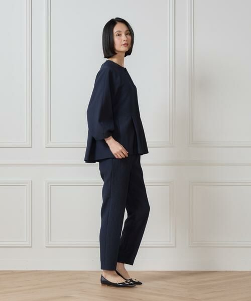 7-IDconcept / セブンアイディーコンセプト スラックス・ドレスパンツ | フクレジャカード センタープレスパンツ | 詳細4