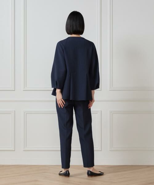 7-IDconcept / セブンアイディーコンセプト スラックス・ドレスパンツ | フクレジャカード センタープレスパンツ | 詳細5